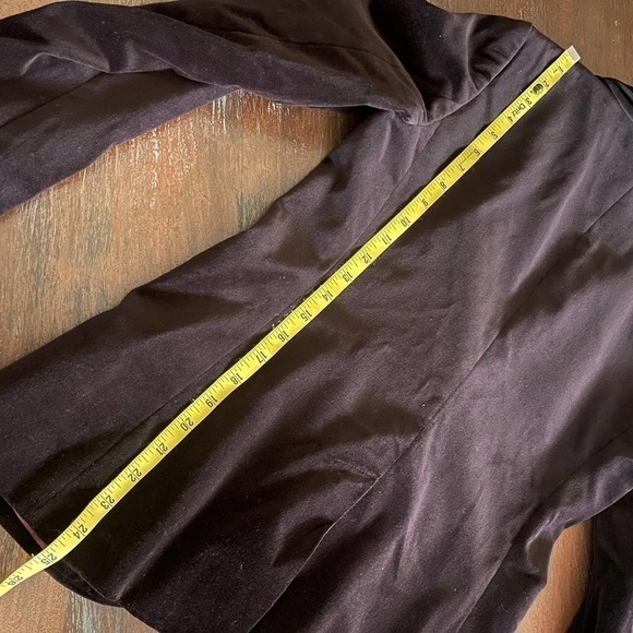 ANN TAYLOR LOFT Women's Velvet Blazer Size 4 - Picture 10 of 11